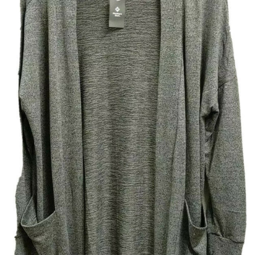 !!NWT!! Women's Grey MEMBER'S MARK Super Soft Cardigan Small